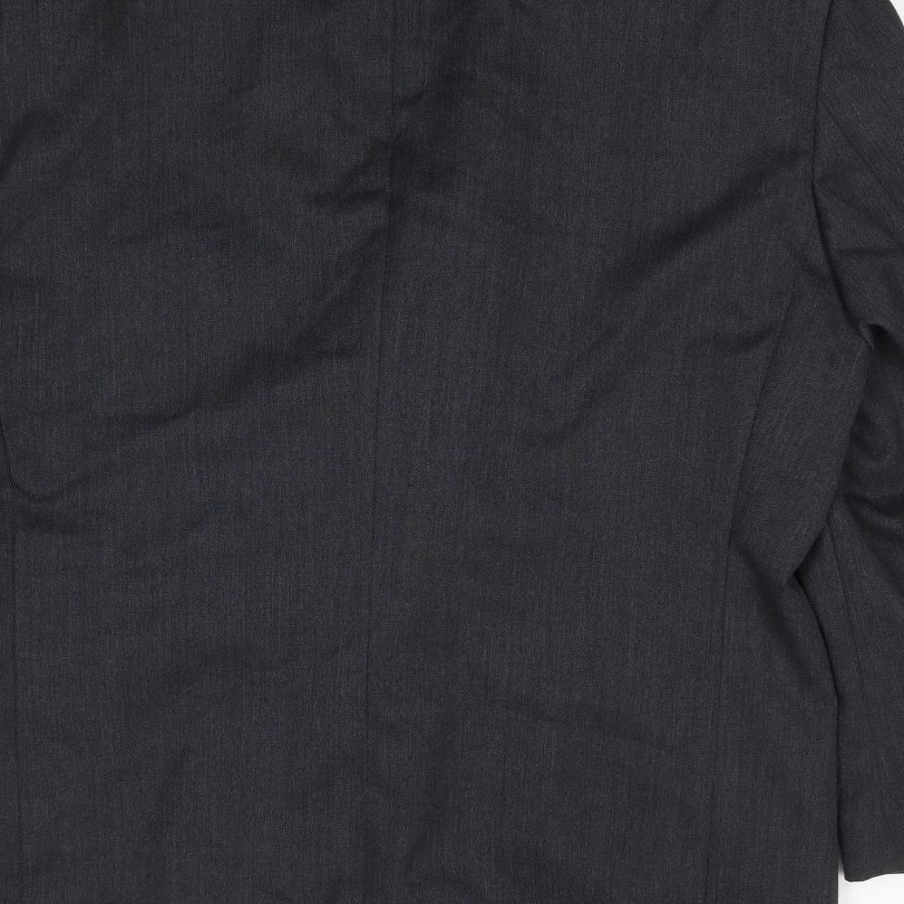Ciro Citterio Mens Grey Viscose Jacket Suit Jacket Size 42