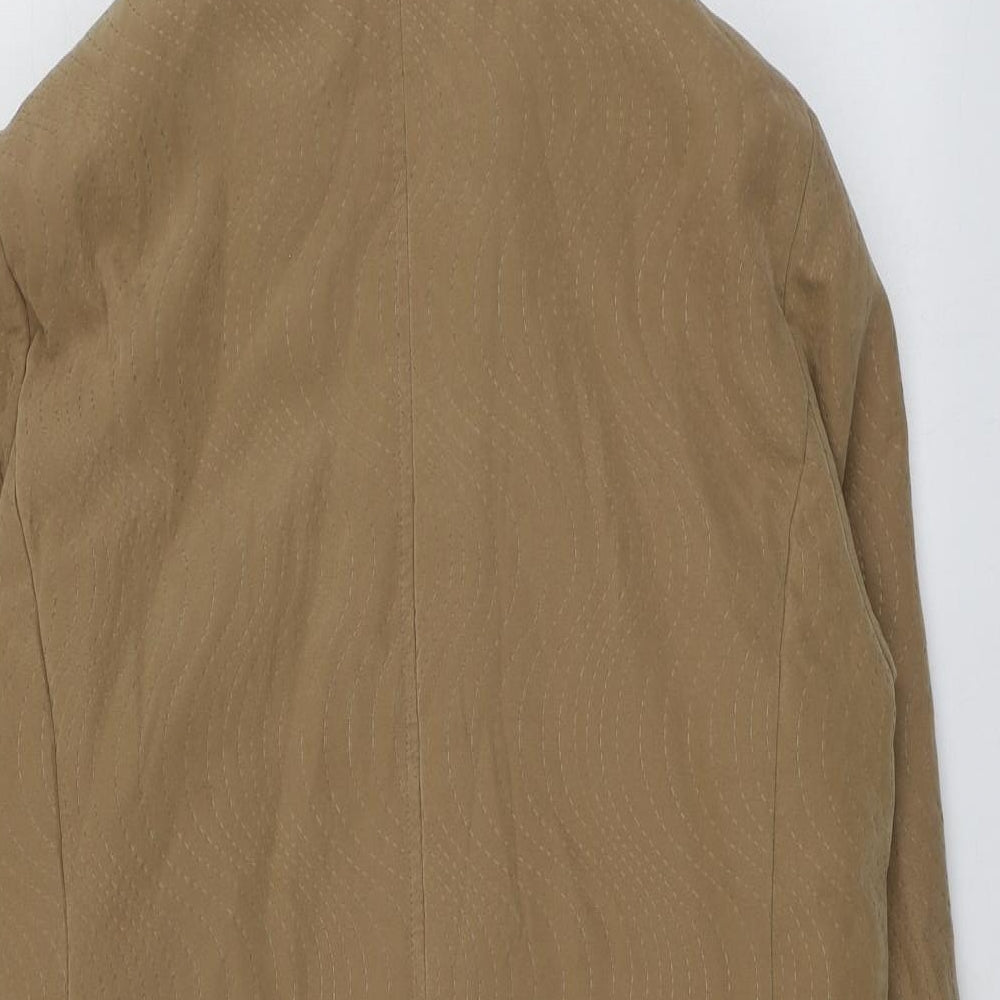 Klass Womens Beige Jacket Size M