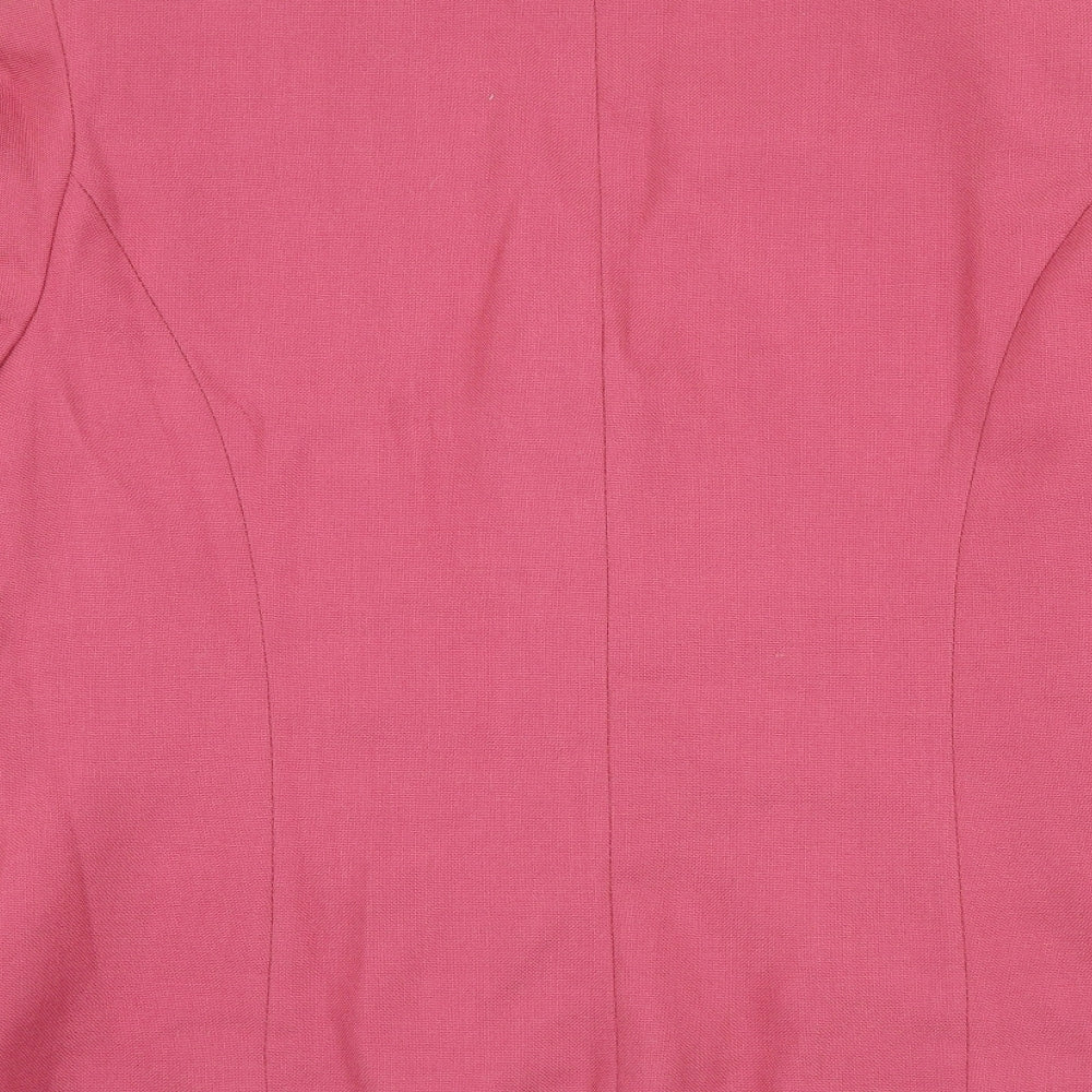 Kesta Womens Pink Jacket Size L Button