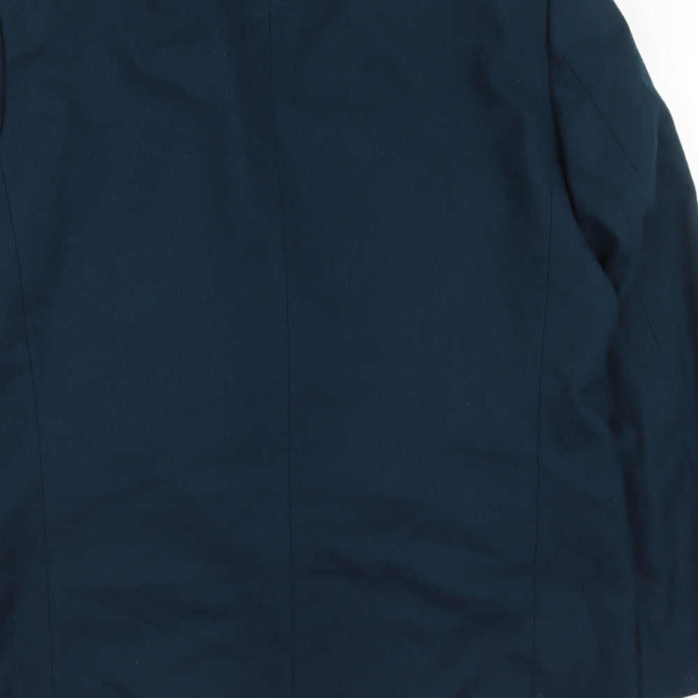 BHS Mens Blue Wool Jacket Suit Jacket Size 42