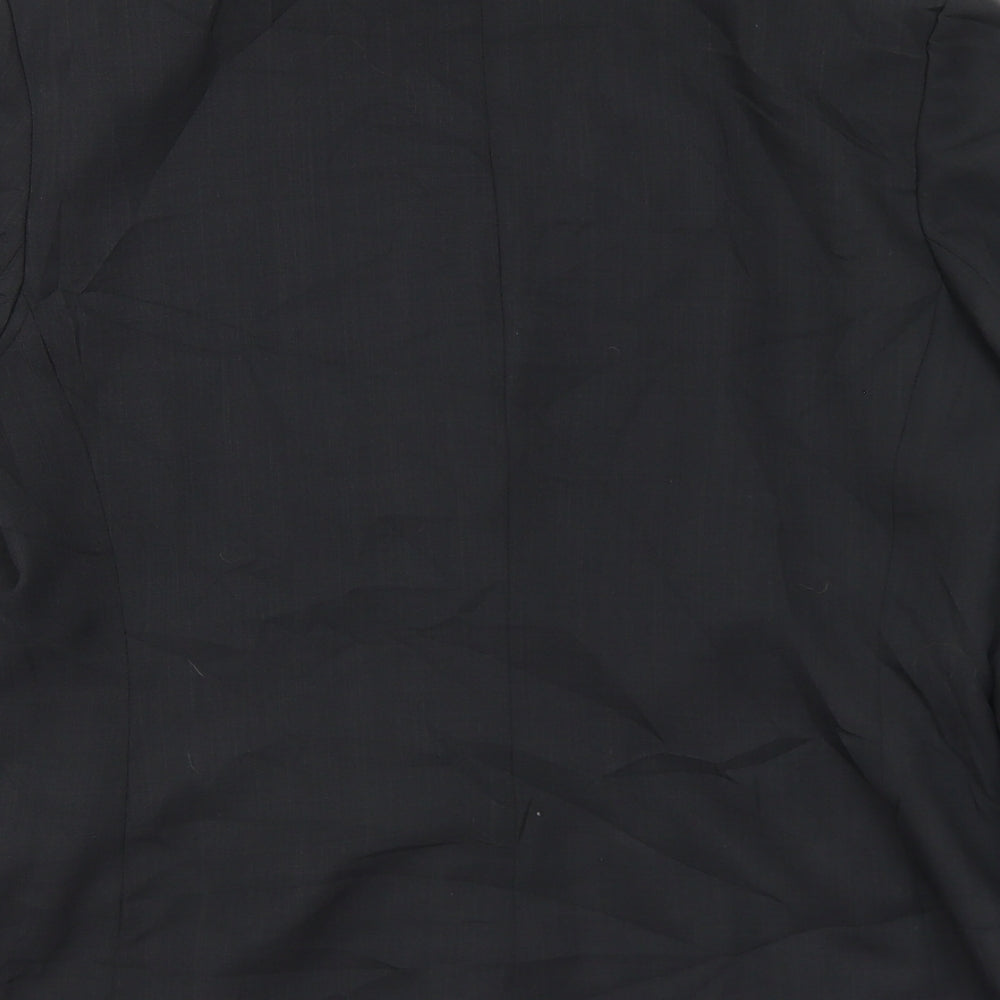 Debenhams Womens Grey Polyester Jacket Suit Jacket Size 16