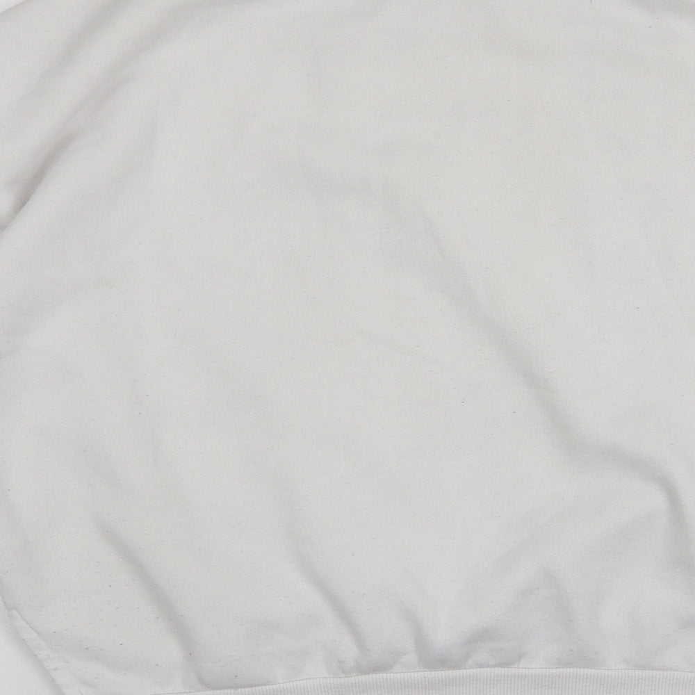 Primark Womens White Polyester Pullover Sweatshirt Size 10 - Riverdale