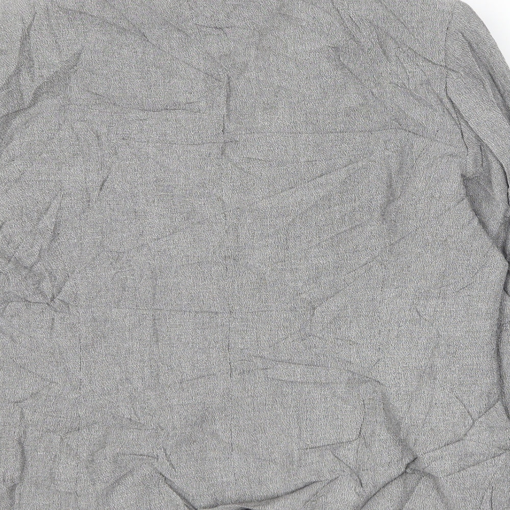 Precis Womens Grey Jacket Blazer Size 14