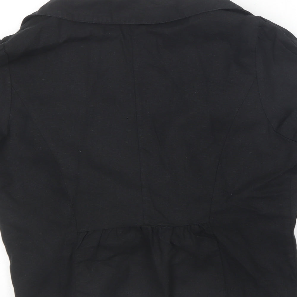 Marks & Spencer Womens Black Jacket Blazer Size 10