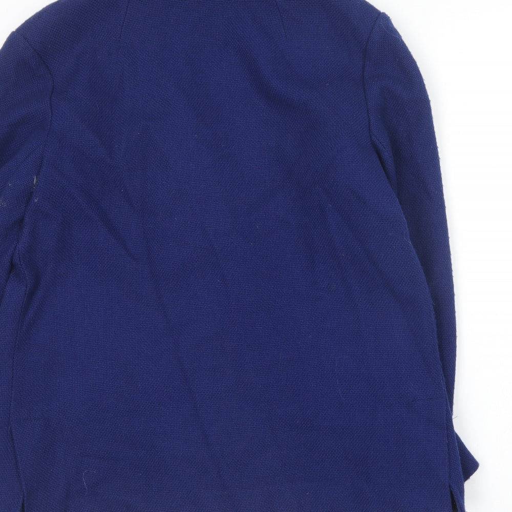 Fenwick Womens Blue Jacket Blazer Size 12