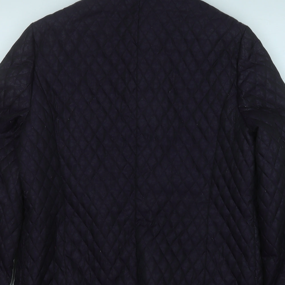 Country Casuals Womens Purple Jacket Coat Size 12