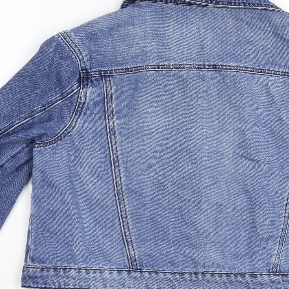 Tui Womens Blue Jacket Size 8 Button