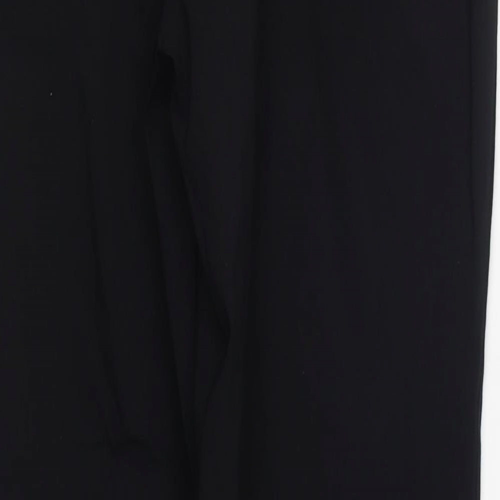 Gerard Womens Black Nylon Trousers Size 10 L29 in Regular Zip
