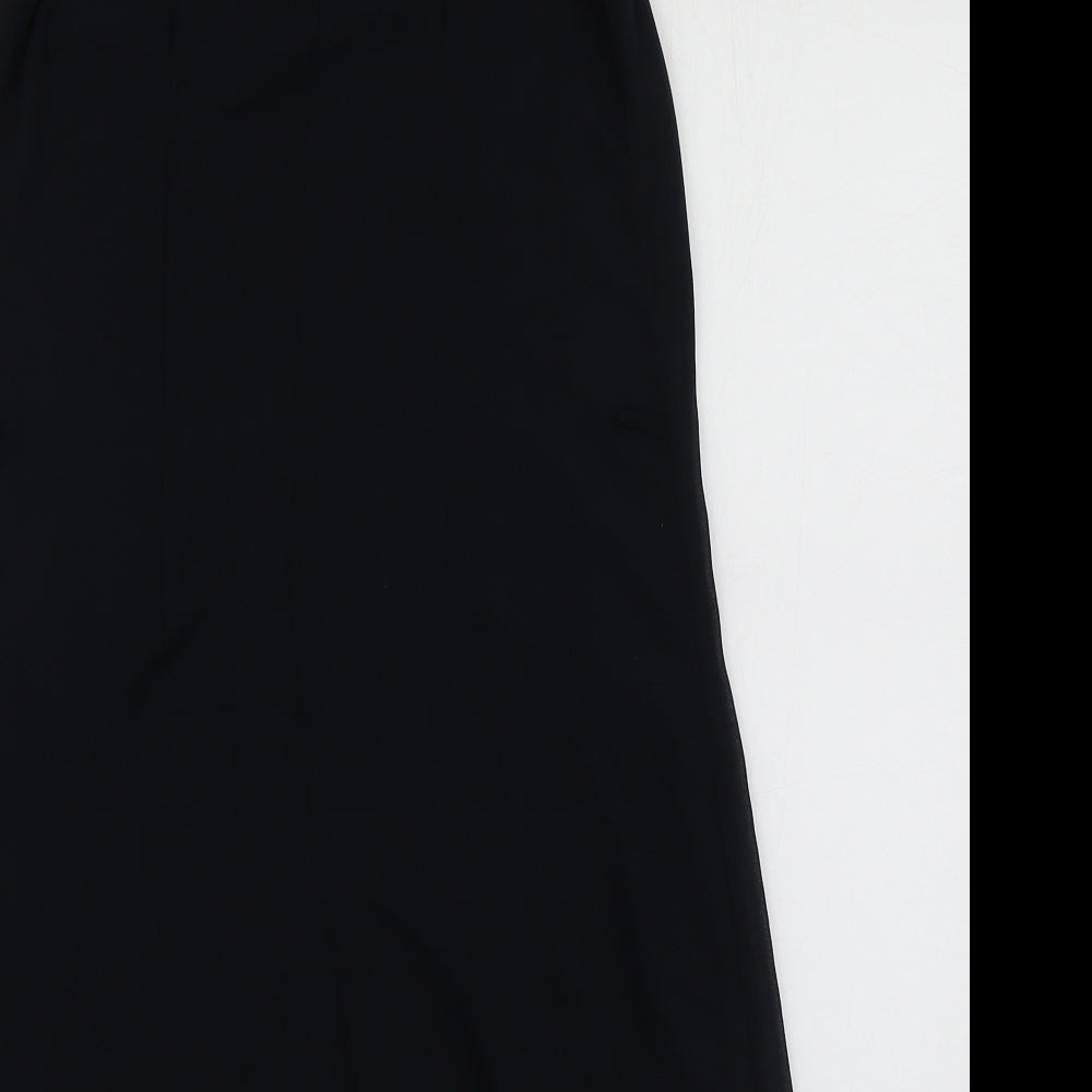 Atmosphere Womens Blue Polyester A-Line Size 8 Round Neck