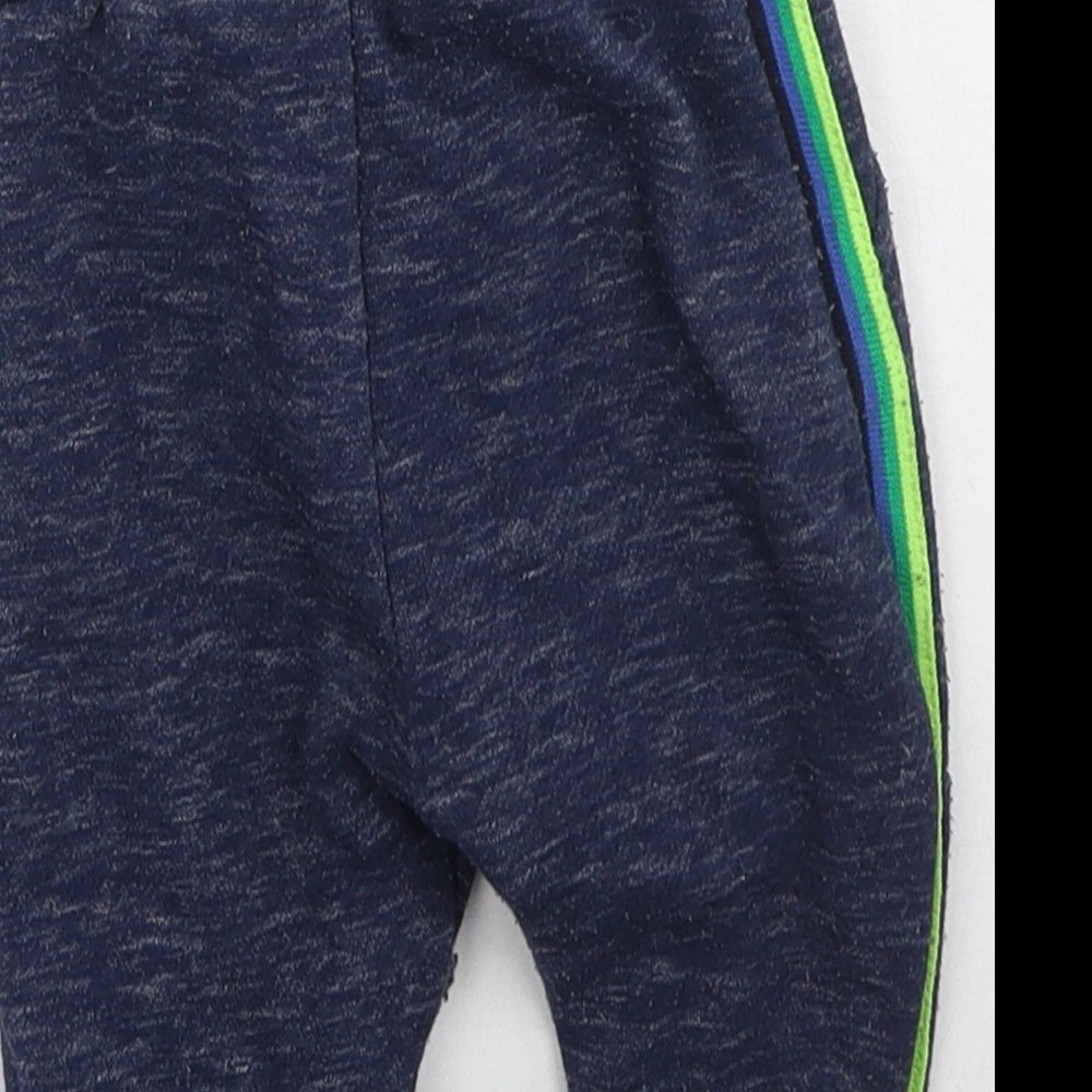 Primark Boys Multicoloured Cotton Jogger Trousers Size 3-6 Months