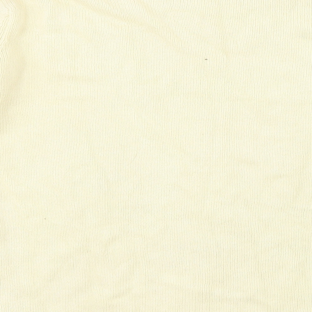 Dunnes Womens Yellow 100% Cotton Pullover Sweatshirt Size 14 - Size 14/16