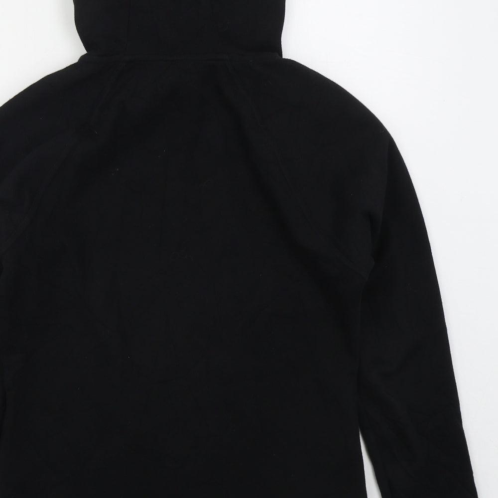 Kyodan Womens Black Cotton Pullover Hoodie Size S Pullover