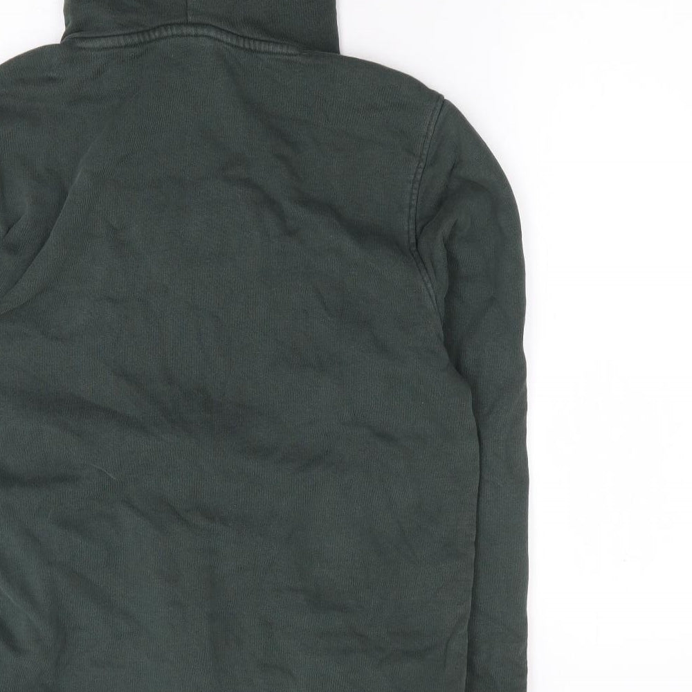 Anti Blue Womens Green 100% Cotton Pullover Hoodie Size M Pullover