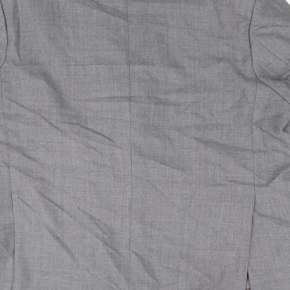 Jar Bone Mens Grey Wool Jacket Suit Jacket Size 42