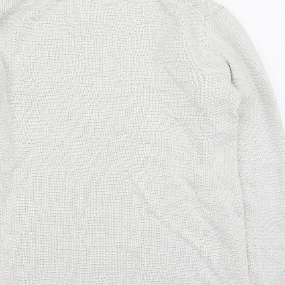 Minimum Mens Beige Round Neck Cotton Pullover Jumper Size XL