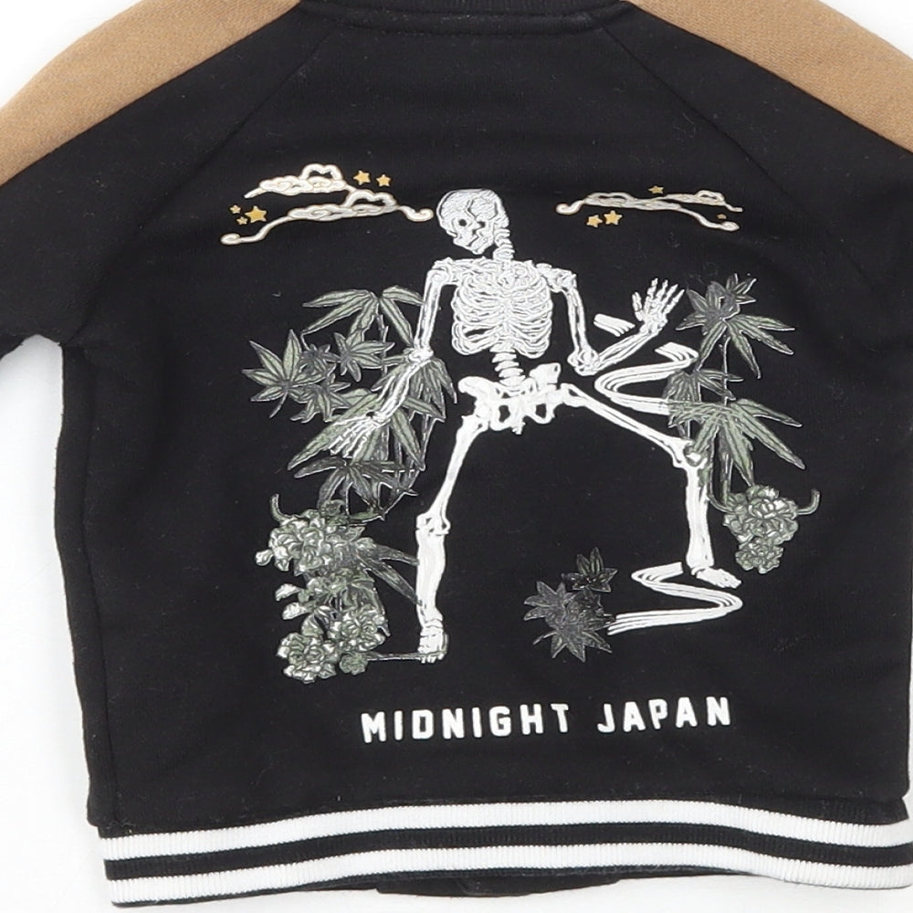 River Island Baby Black Jacket Size 0-3 Months - Midnight Japan