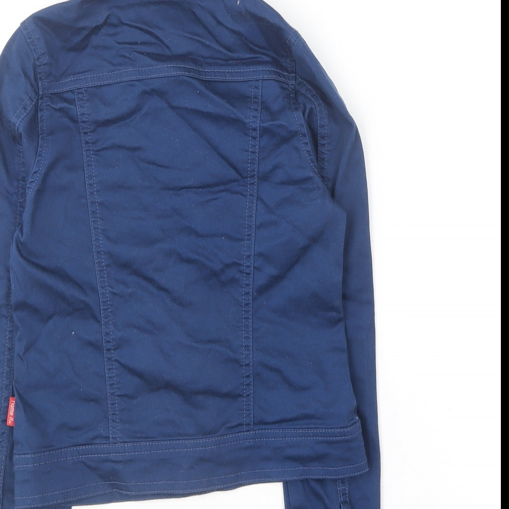 name it Girls Blue Jacket Size 7 Years