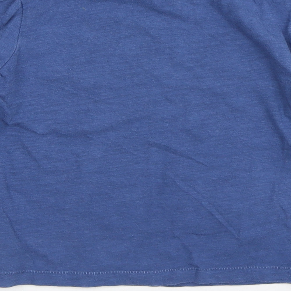 DC Boys Blue 100% Cotton Basic T-Shirt Size 5 Years Crew Neck - Justice League
