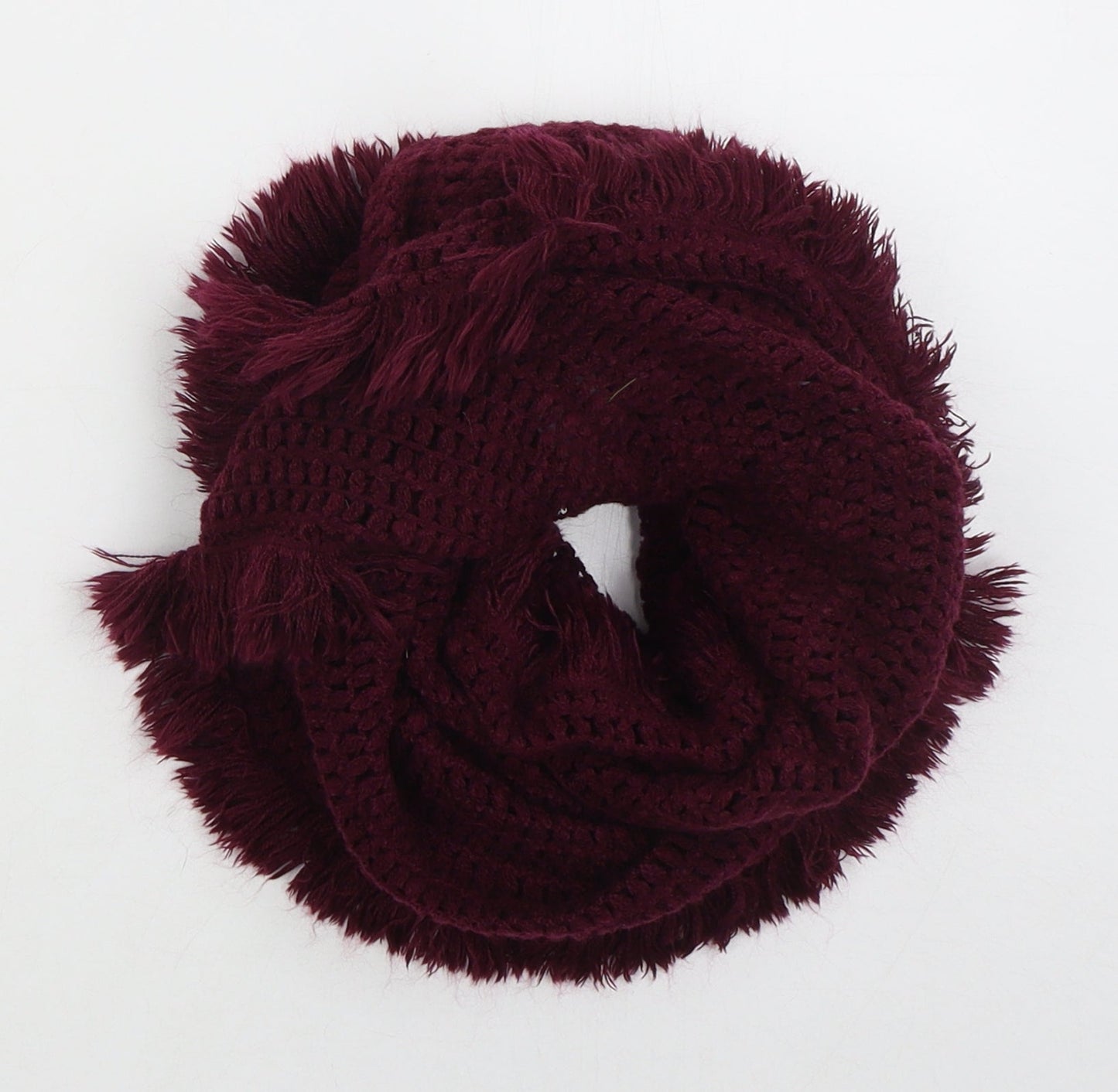 New Look Womens Purple Acrylic Scarf - Snoof