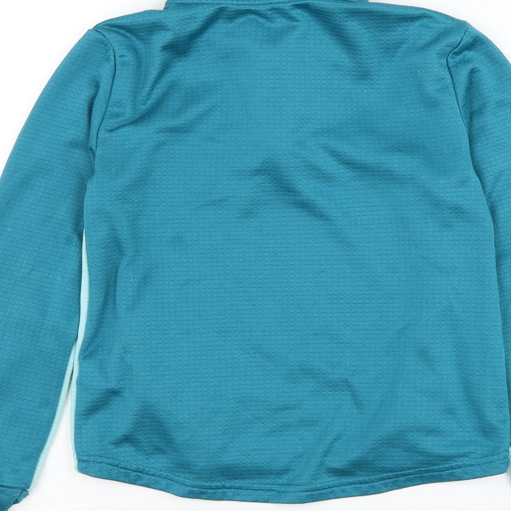 Dunnes Stores Girls Blue Polyester Pullover Sweatshirt Size 8-9 Years Pullover