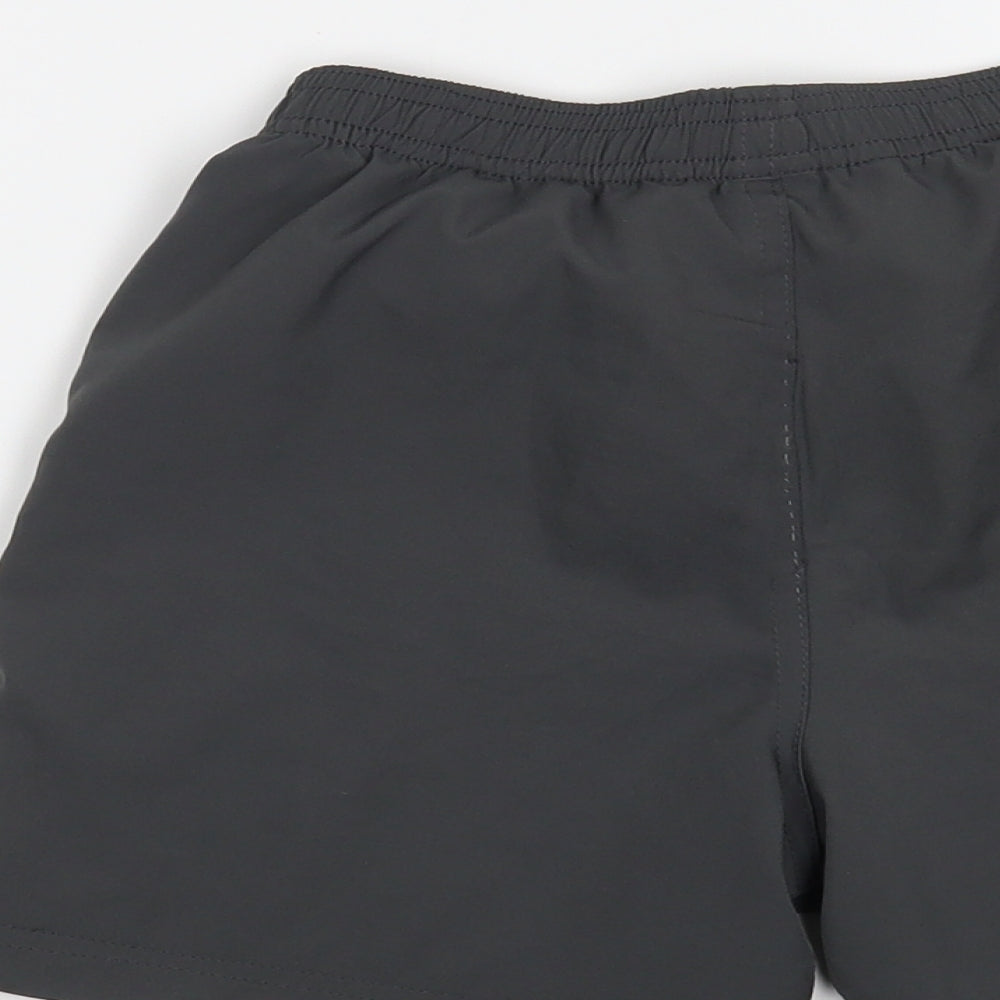 Kukri Boys Grey Polyester Sweat Shorts Size 7-8 Years Regular