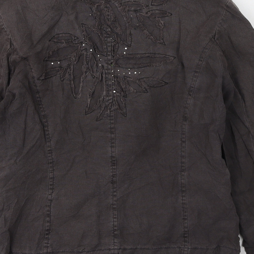 NEXT Womens Brown Jacket Size 12