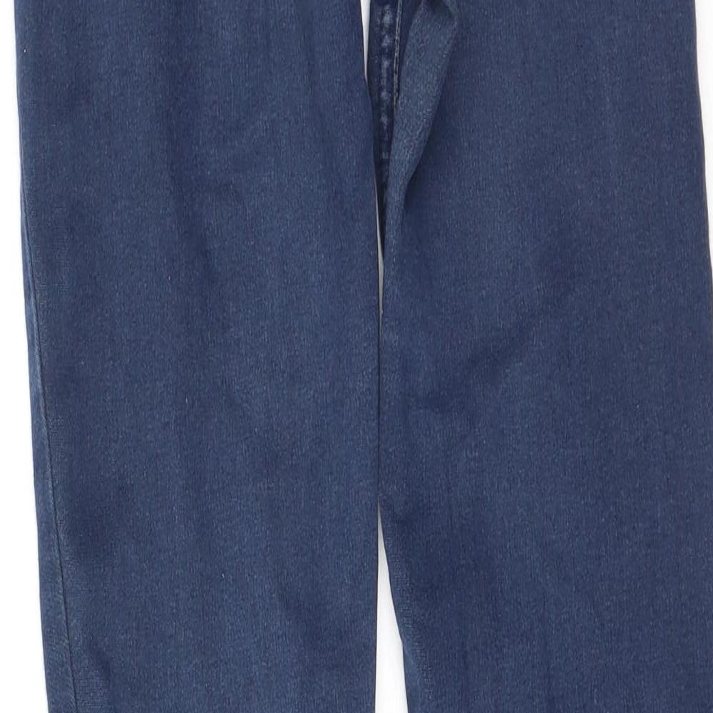 Golddigga Womens Blue Cotton Skinny Jeans Size 8 L27 in Regular