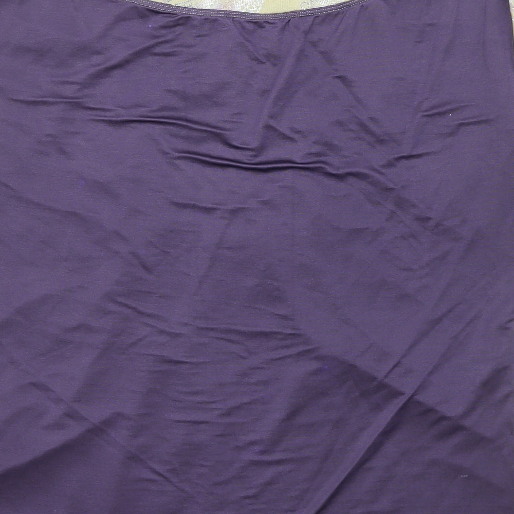 Vassalli Womens Multicoloured Cotton Basic Blouse Size 16 Boat Neck