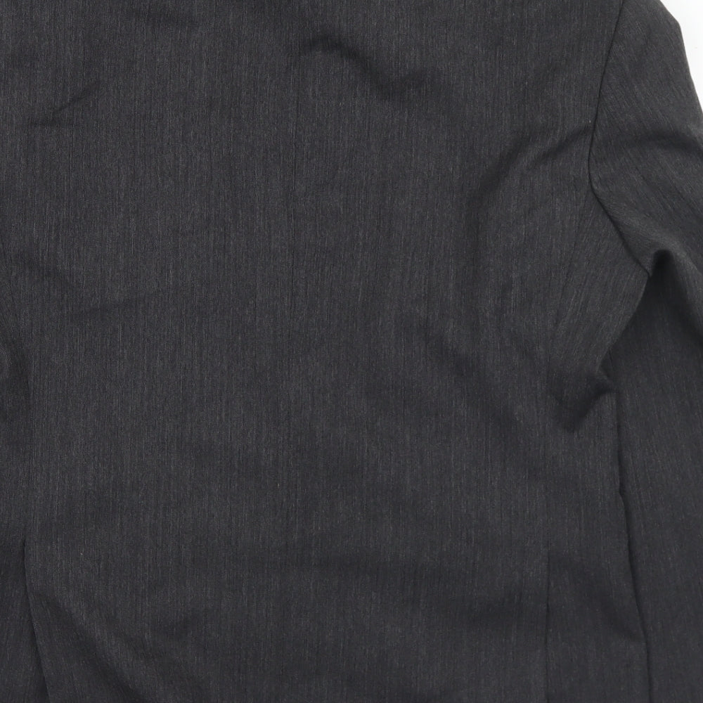 Scott International Mens Grey Polyester Jacket Suit Jacket Size 40