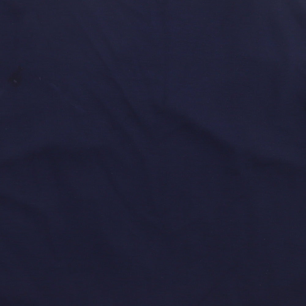 Dorothy Perkins Womens Blue Polyester Kimono Blouse Size 14 Scoop Neck