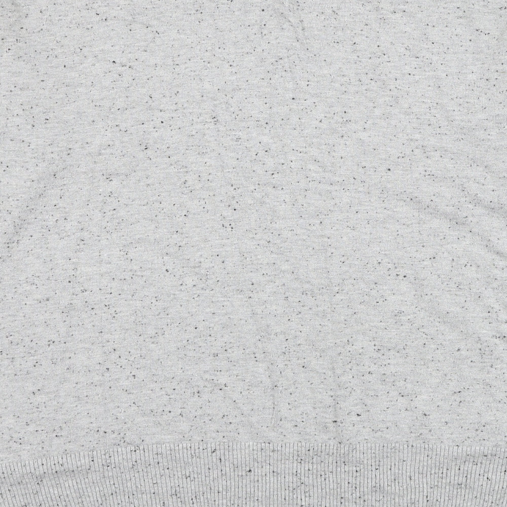 Atmosphere Womens Grey Round Neck Viscose Pullover Jumper Size 16