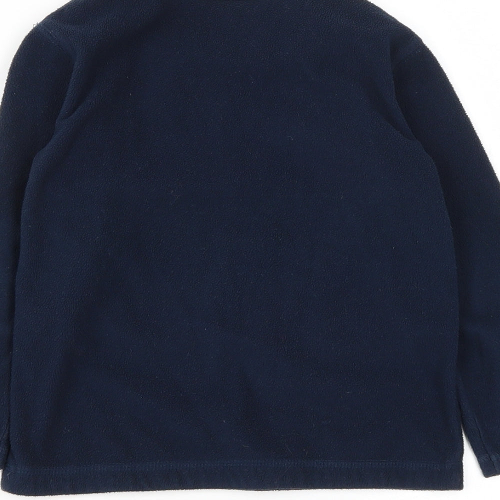 LANDSEND Boys Blue Polyester Pullover Sweatshirt Size 4 Years - 25