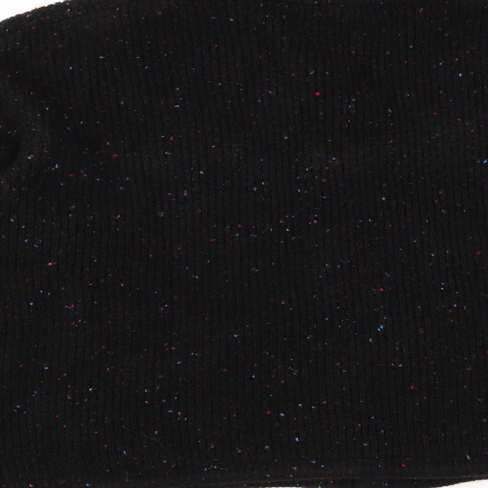 Marks & Spencer Womens Black Acrylic Full Zip Sweatshirt Size XL Zip