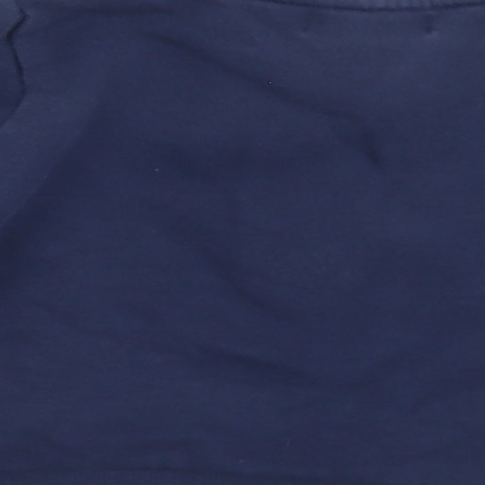 M&Co Baby Blue Cotton Full Zip Jumper Size 18-24 Months Zip