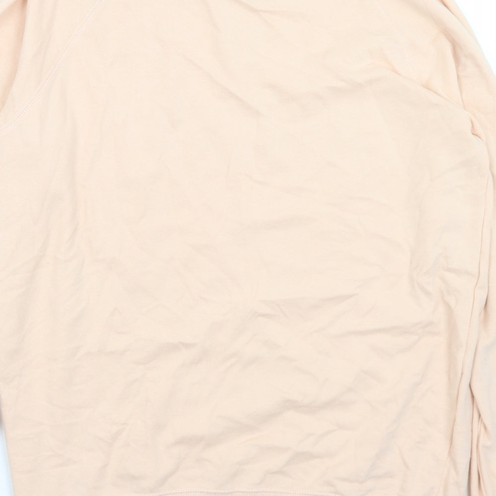Cotton Heritage Womens Pink Cotton Pullover Sweatshirt Size L - Pray