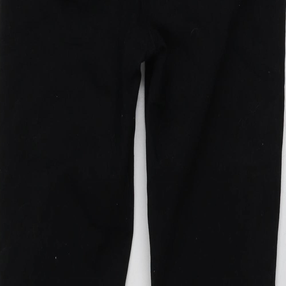 New Look Womens Black Cotton Skinny Jeans Size 12 L24 in Regular