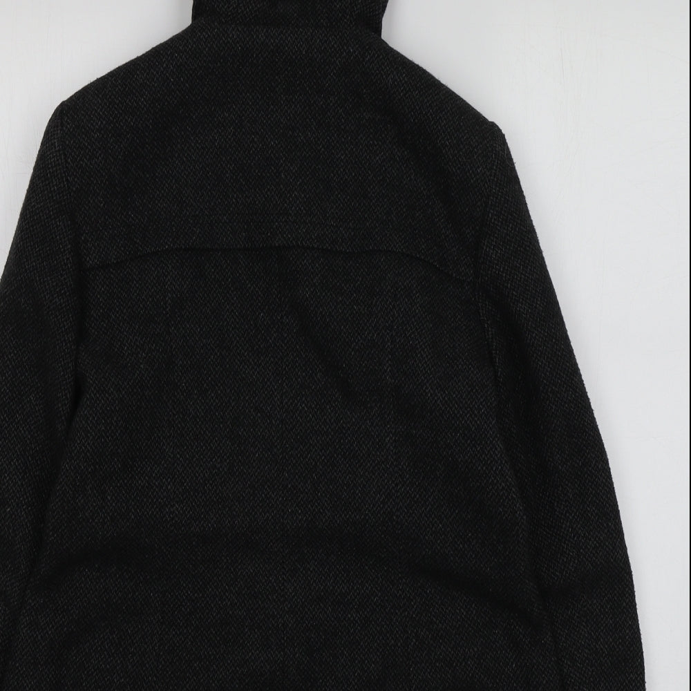 George Womens Grey Pea Coat Coat Size 10