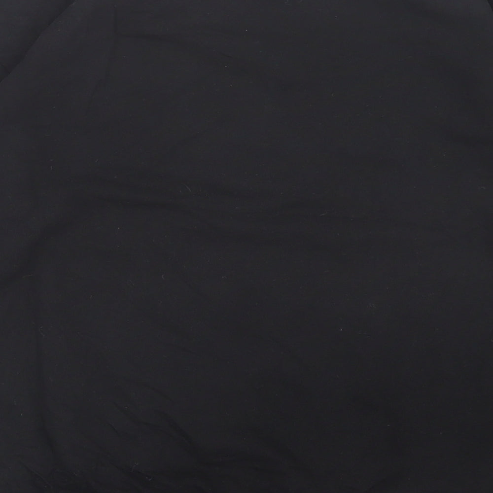 H&M Womens Black Cotton Pullover Sweatshirt Size S Pullover