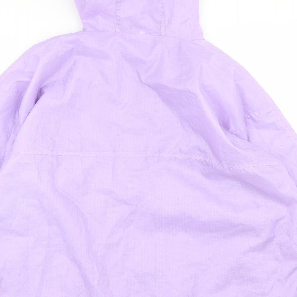 Preworn Womens Purple Jacket Size L Zip
