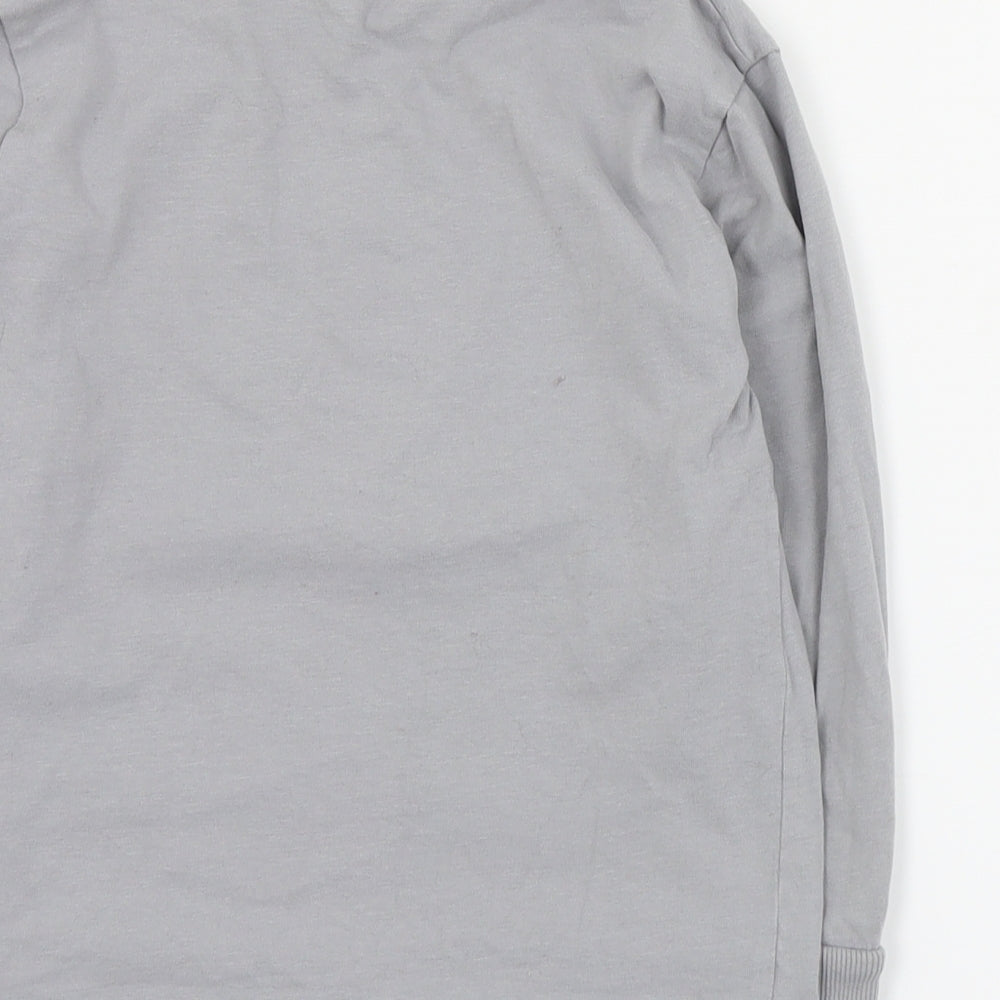 NEXT Boys Grey Cotton Pullover Sweatshirt Size 6 Years Pullover
