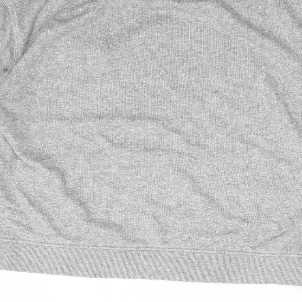 Pull & Bear Womens Grey Cotton Pullover Sweatshirt Size S Pullover