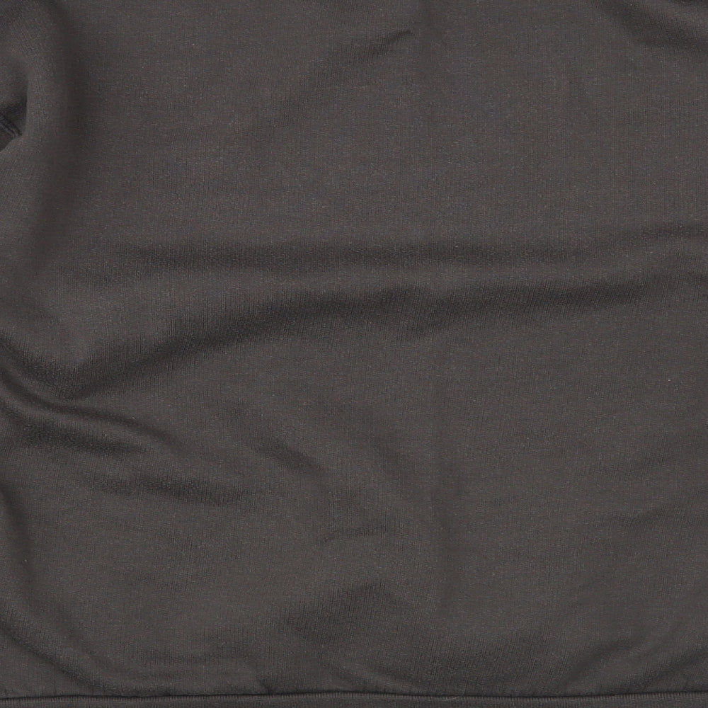 Missguided Womens Brown Cotton Pullover Sweatshirt Size S Pullover