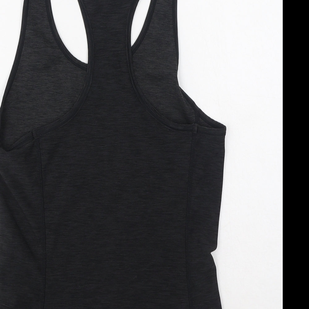 H&M Womens Grey Polyester Camisole Tank Size S Round Neck