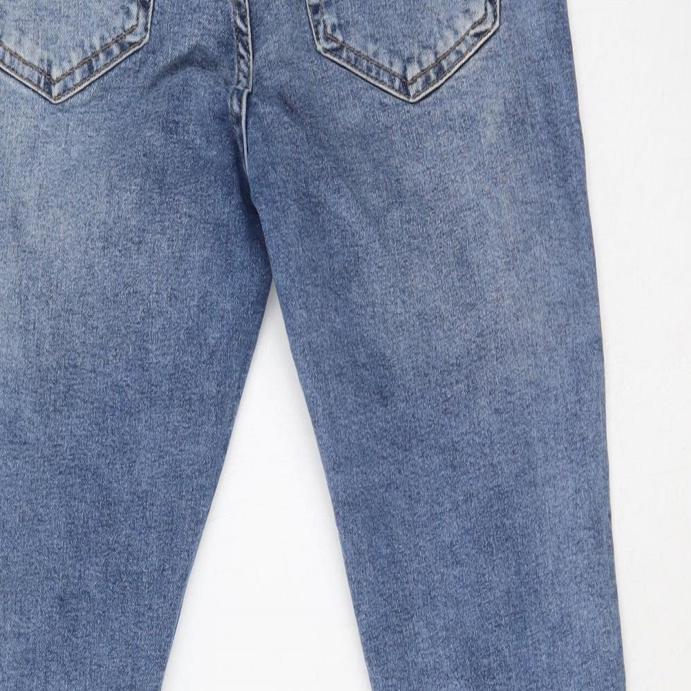 Topshop Womens Cotton Skinny Jeans Size 28 in L28 in Regular