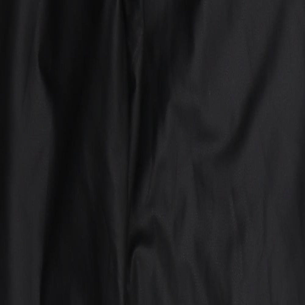 Yu & Me Womens Black Polyurethane Carrot Leggings Size M L28 in
