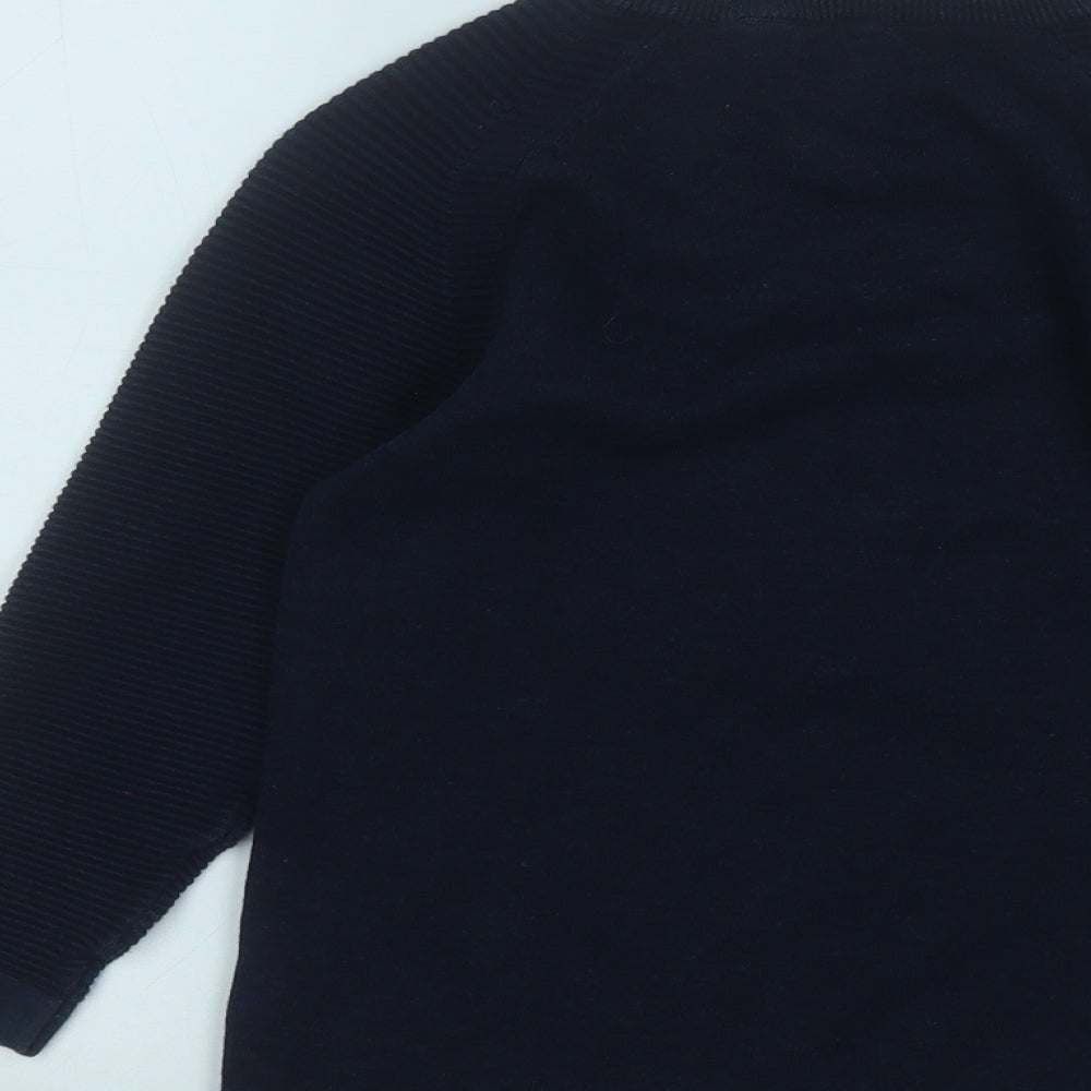 NEXT Boys Blue Cotton Pullover Sweatshirt Size 7 Years