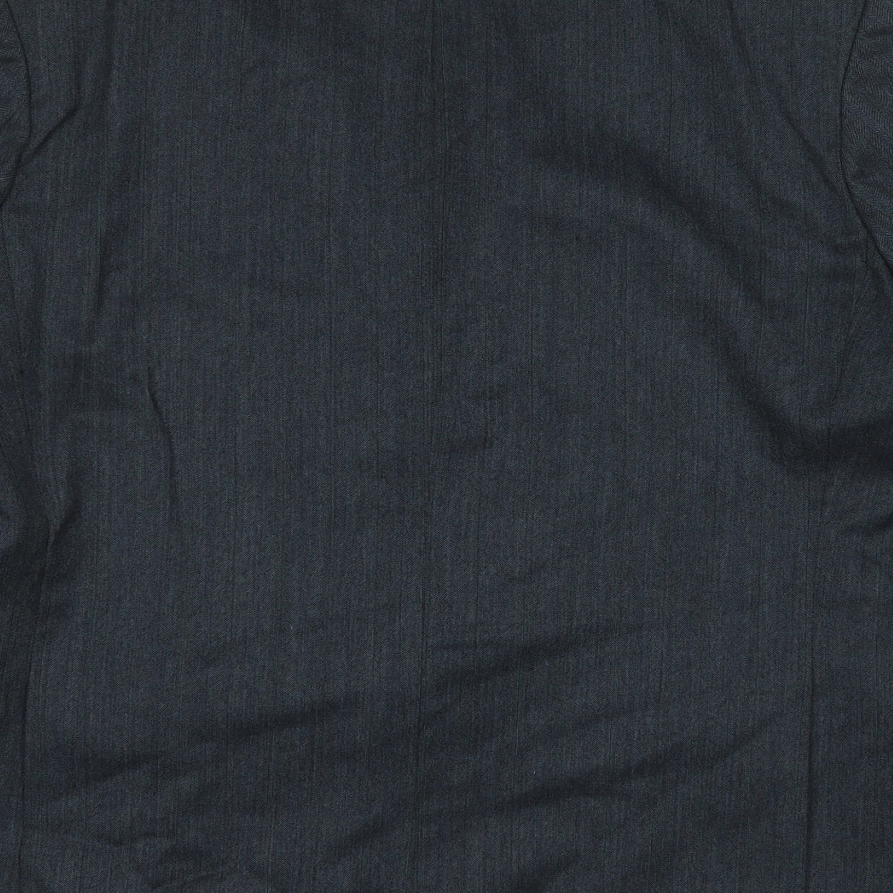 Canda Mens Grey Polyester Jacket Suit Jacket Size 44