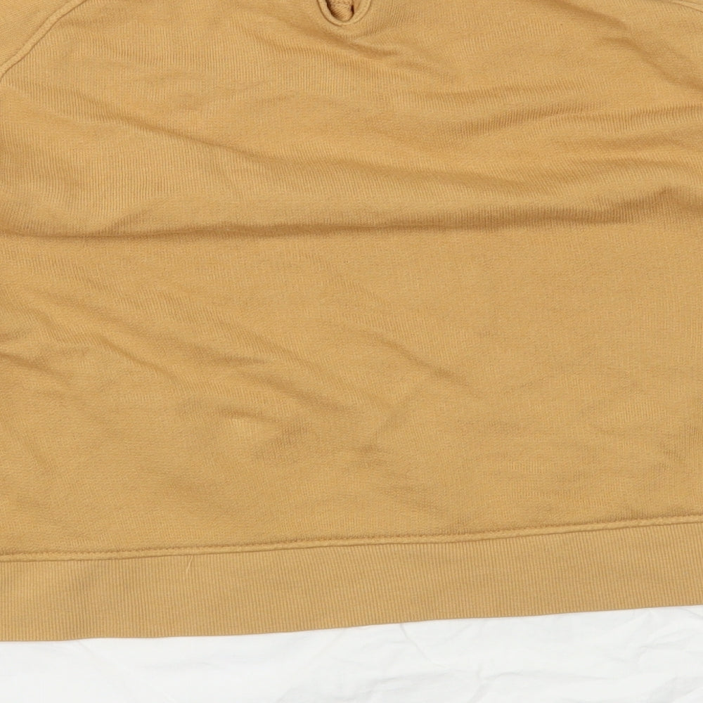 NEXT Womens Beige Cotton Pullover Sweatshirt Size M Pullover