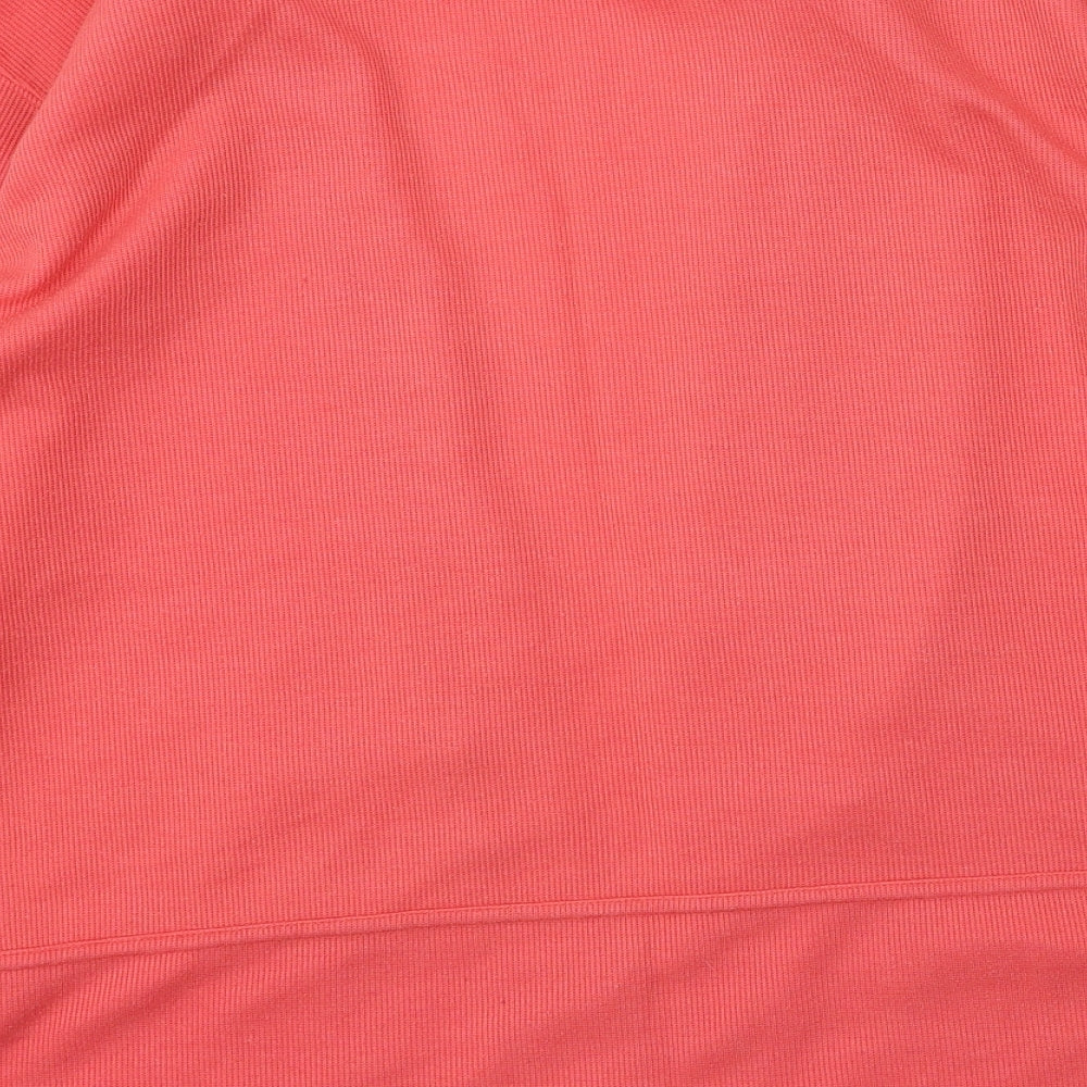 Instyle Womens Pink Round Neck Polyester Cardigan Jumper Size M