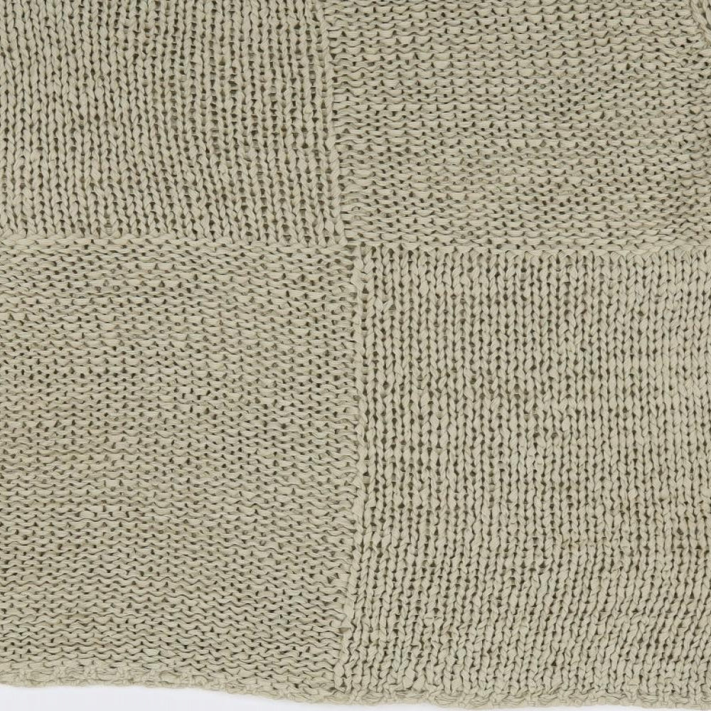 Laura Martin Collection Womens Green Round Neck Acrylic Pullover Jumper Size M
